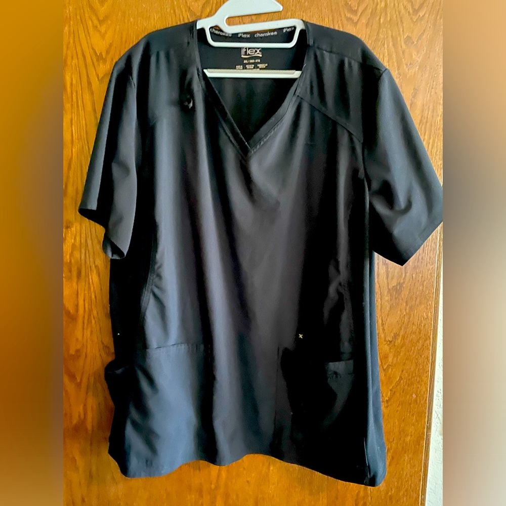 Cherokee flex 3x nursing scrub top